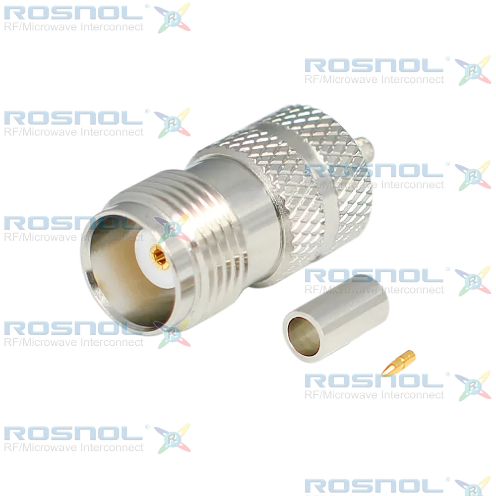 TNC Jack (Female) Cable Connector for RG-174, RG-188A, RG-316, Belden 7805, DC-6GHz