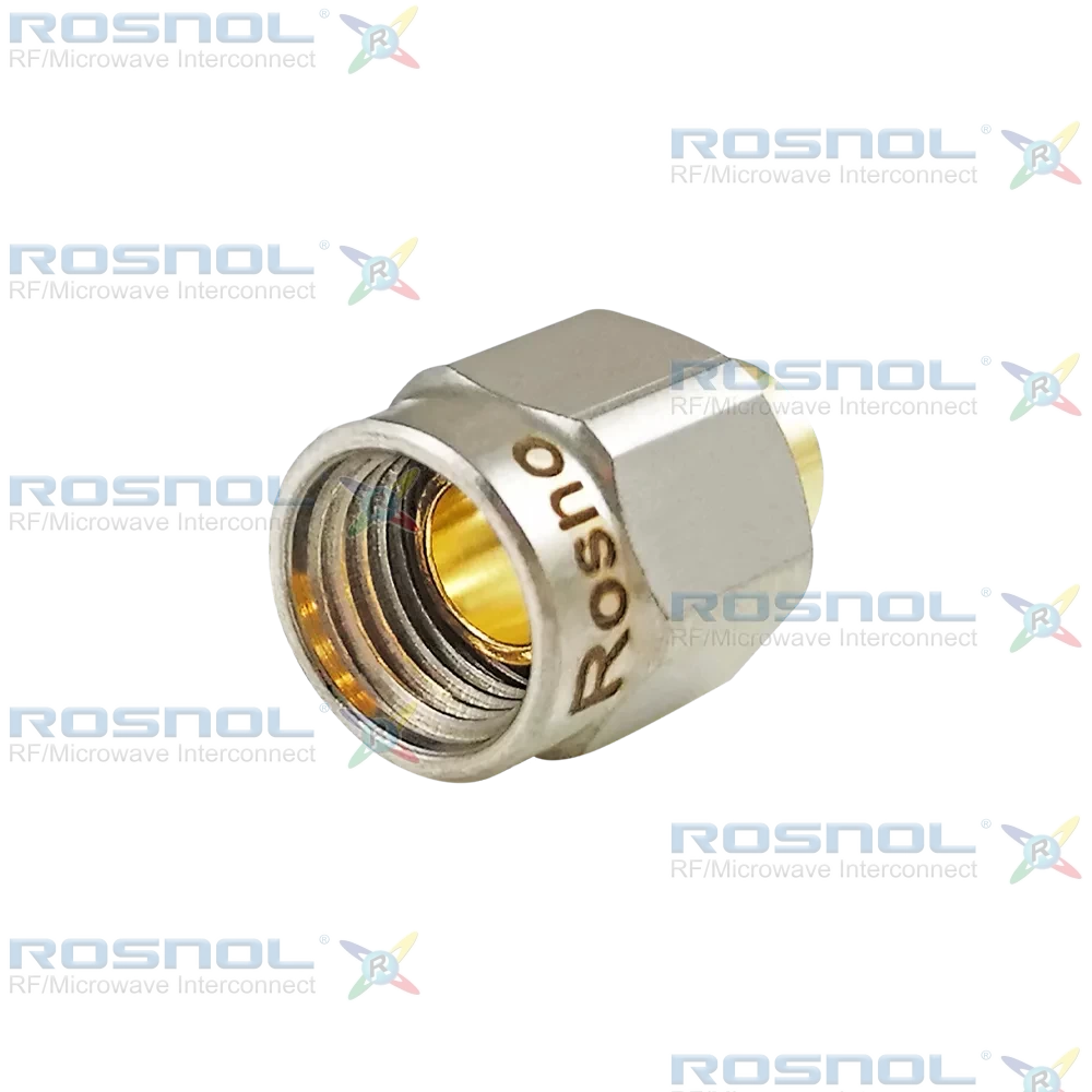 SMA Plug (Male) Straight Cable Connector for RSR-141, RSF-141, RSF-141-FEP, UT-141, RG-402/U, EF-402, RTK- FS 141, RTK- Flex 402, BELDEN 1673A, DC-18GHz VSWR1.20