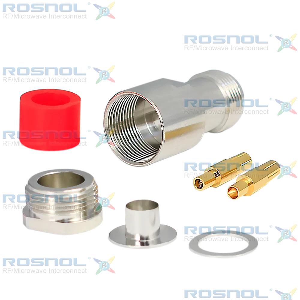 UHF Jack (Female) Cable Connector for LMR-400, RNL-400, RG-213, RG-214, DC-300MHz