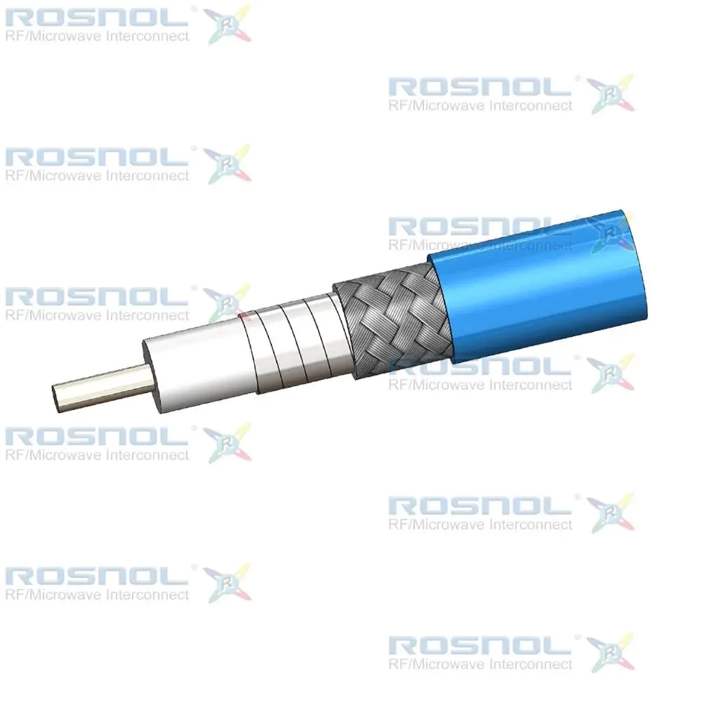 Multi Purpose Ultra Low Loss Coaxial Cable, Ø1.54mm(.061 inch), EFP Jacket, 50Ω, DC-110GHz