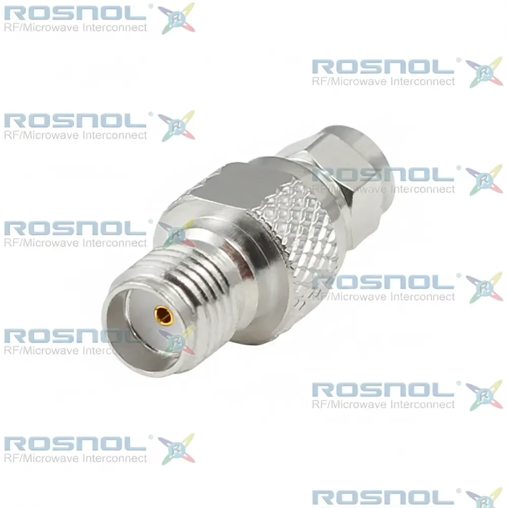 SMC Plug (Male) to SMA Jack (Female) Adapter, DC-10GHz VSWR1.35