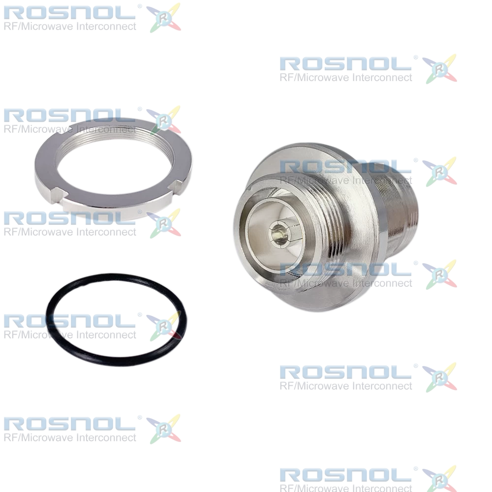 7/16 Jack (Female) to 7/16 Jack (Female) Bulkhead Adapter, DC-7.5 GHz VSWR 1.22