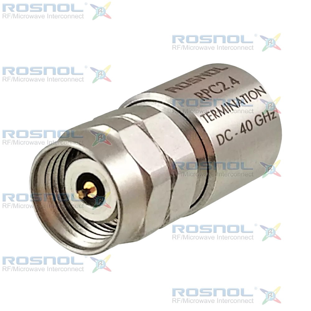 2.4mm Plug (Male) Termination Load, DC-40GHz 1W VSWR 1.12