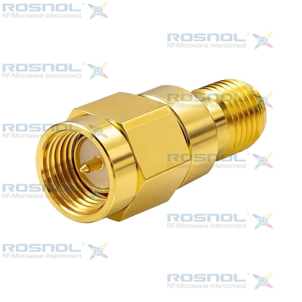SMA Pulg (Male) to SMA  Jack (Female) Adapter, DC-18GHz VSWR 1.2