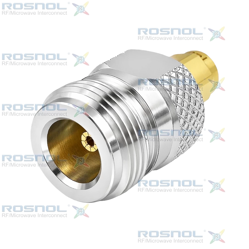 SMA Plug (Male) to Precision N Jack (Female) Adapter, DC-18GHz VSWR 1.15