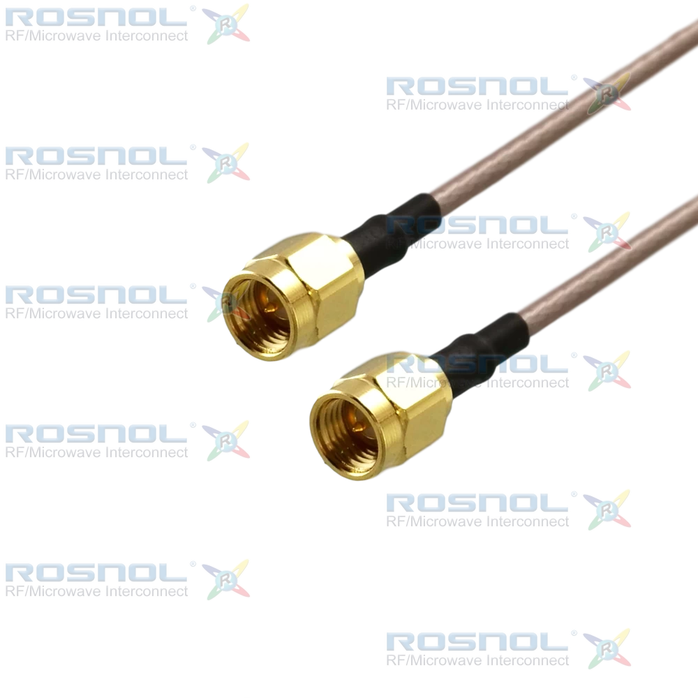 SMA Male to SMA Male Cable Assembly for RG-316/U, DC-8GHz VSWR1.5