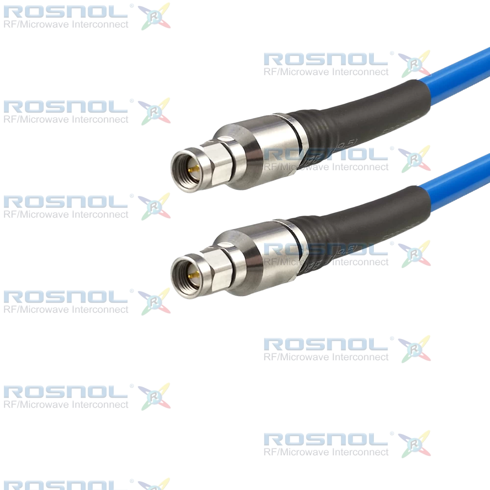 SMA Plug (Male) to SMA Plug (Male) Cable Assembly for Rosnol MP841A cable, DC-18GHz VSWR 1.25