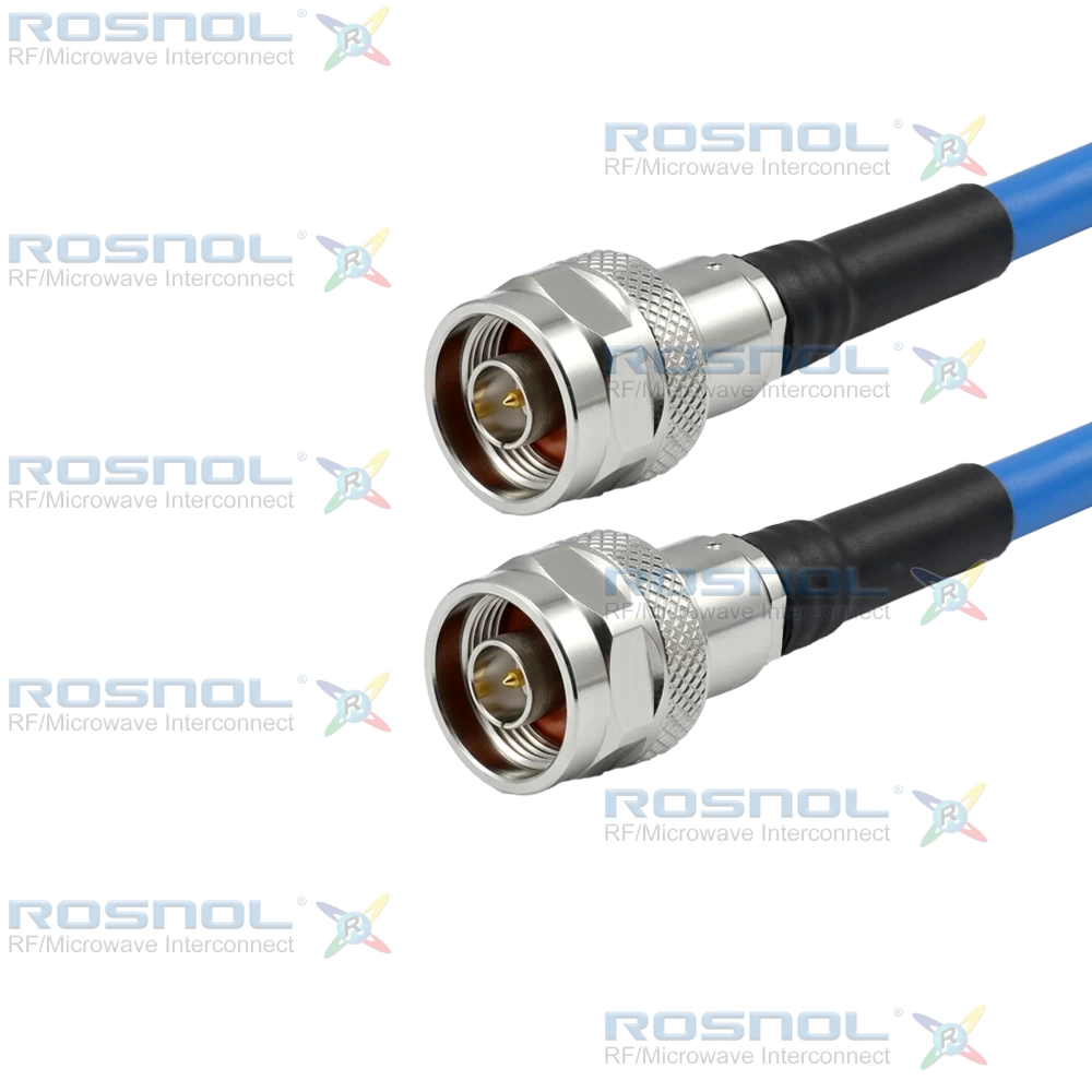 Precision N Plug (Male) to Precision N Plug (Male) Cable Assembly for Rosnol MP841A cable, DC-18GHz VSWR 1.25