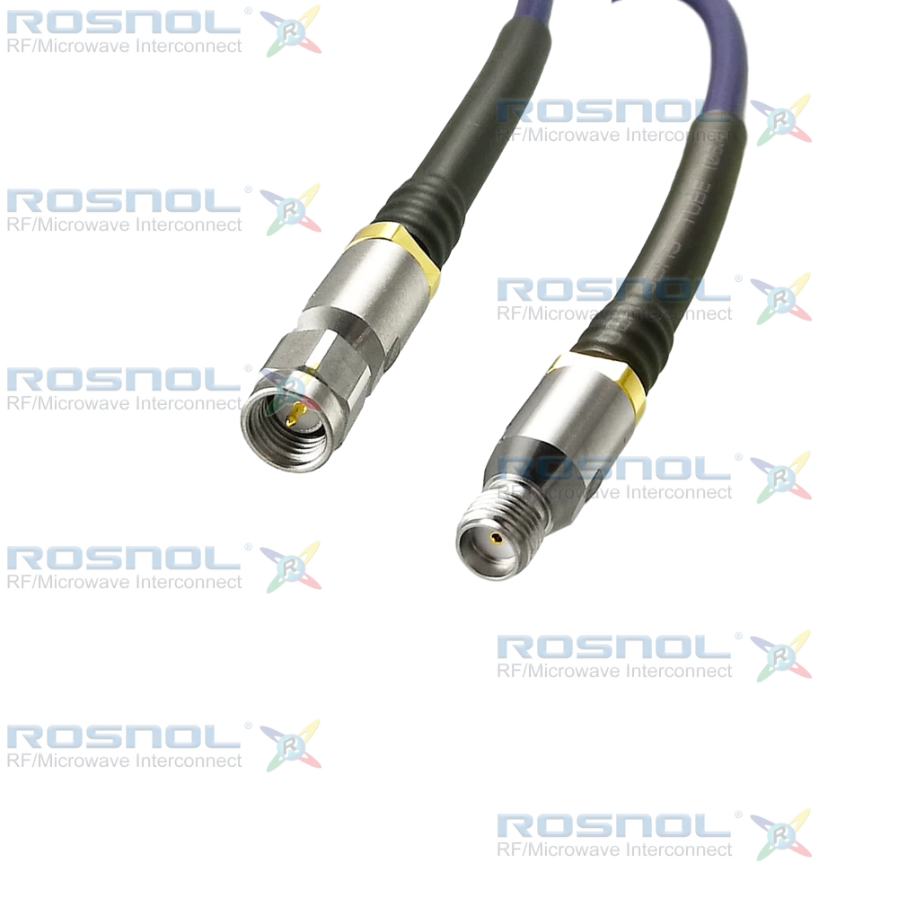 SMA Male to SMA Female Cable Assembly for R-Test UF0307, DC-12.4GHz VSWR1.25
