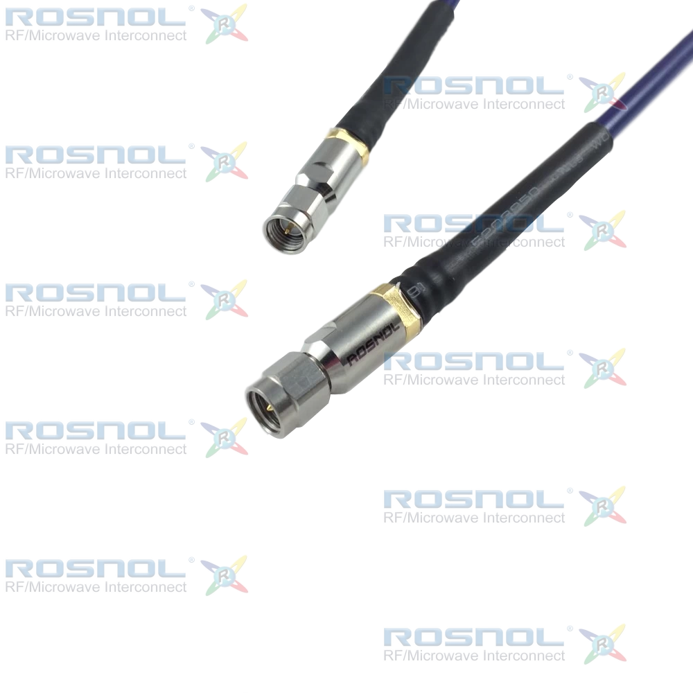 SMA Male to SMA Male Cable Assembly for R-Test UF0307, DC-12.4GHz VSWR1.25