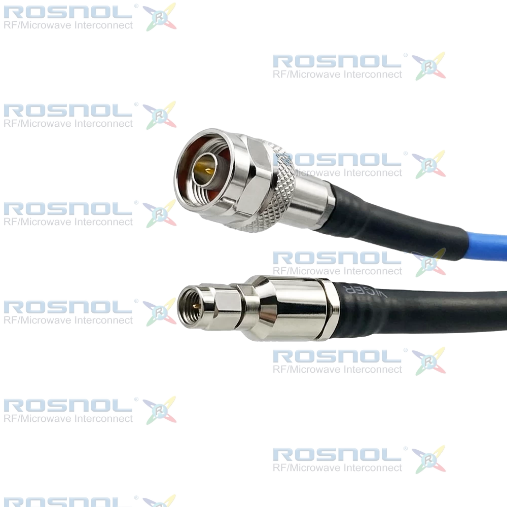 SMA Male to N Male Cable Assembly for R-Test MP841A, DC-12.4GHz VSWR1.25
