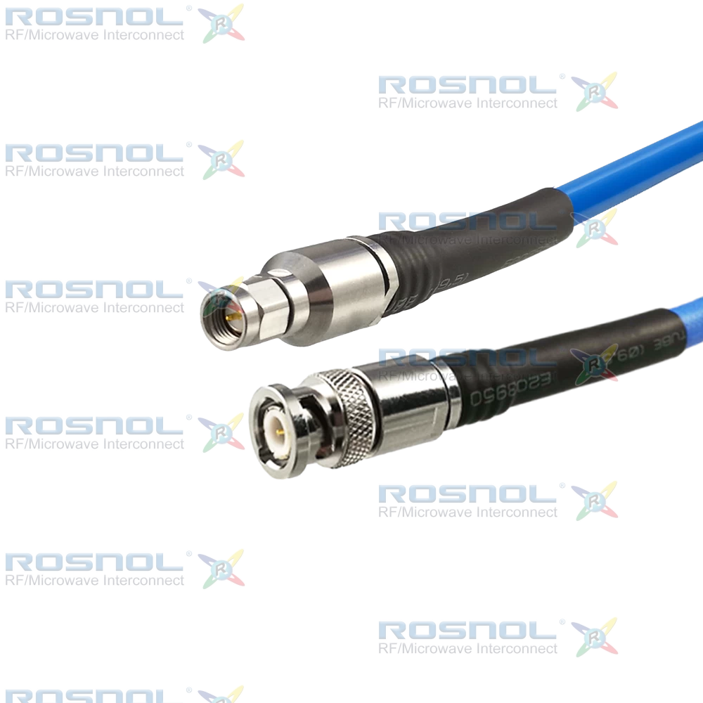 SMA Male to BNC Male Cable Assembly for R-Test MP841A, DC-4GHz VSWR1.25