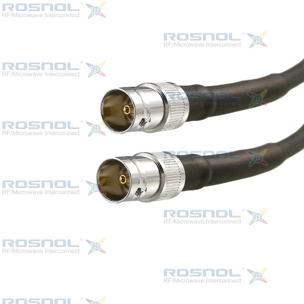 BNC Jack (Female) Cable Assembly for RG-59, DC-1GHz VSWR 1.25