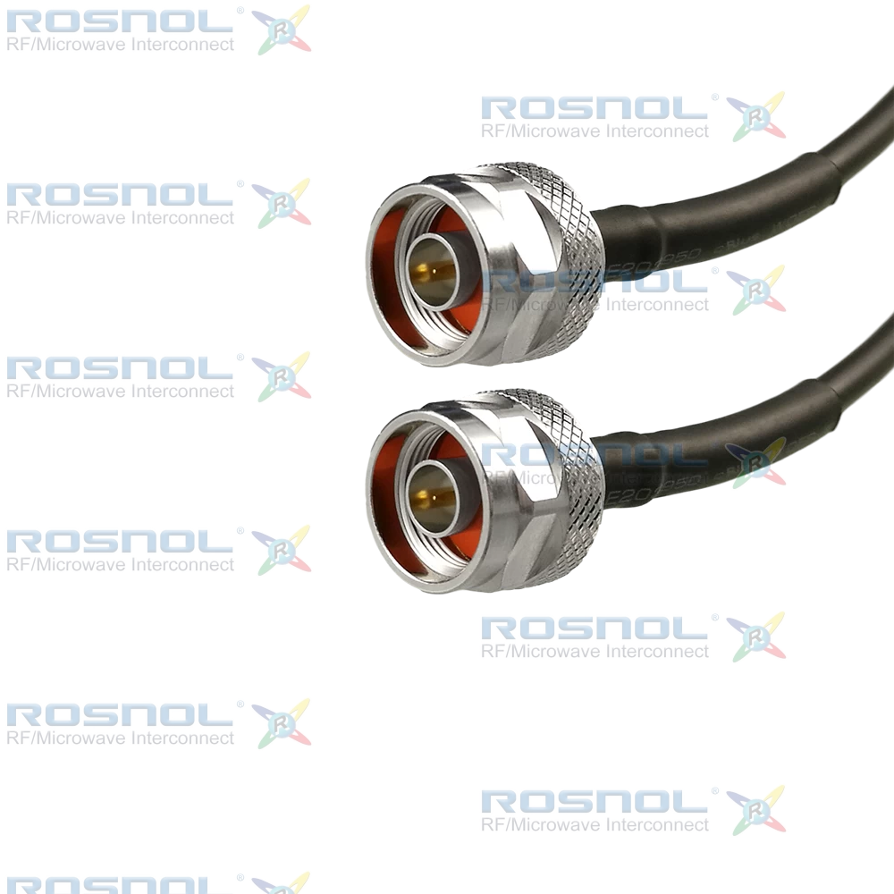 N Plug (Male) 75 Ohm Cable Assembly for RG-59, DC-1GHz VSWR1.3