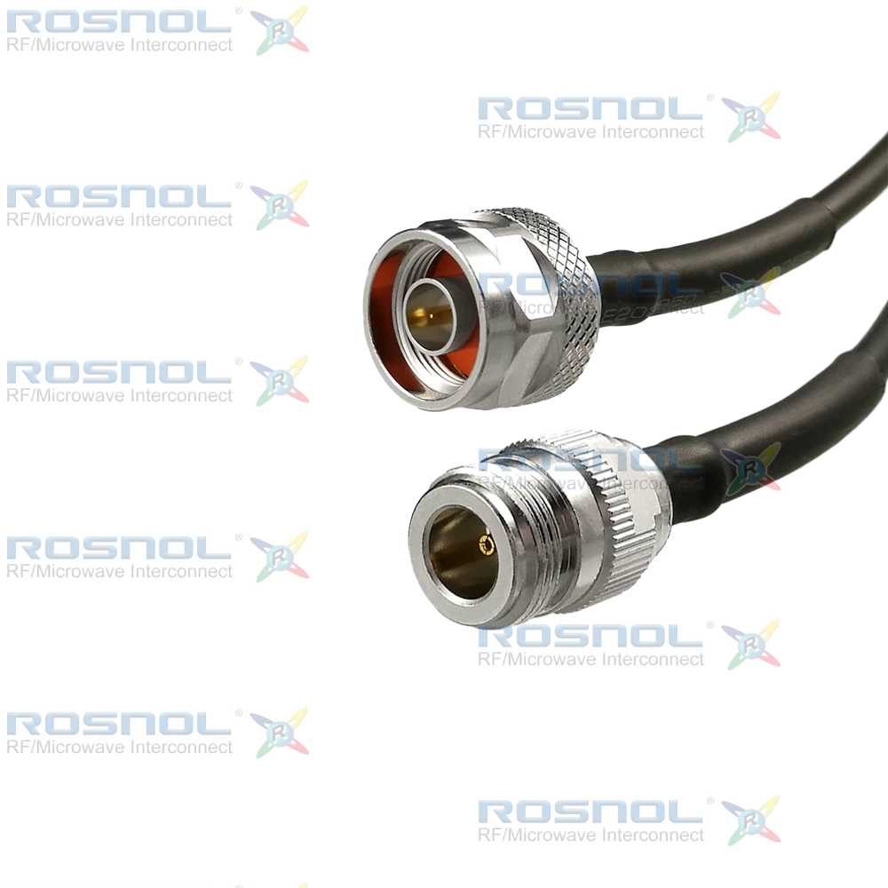 N Male to N Female 75 Ohm Cable Assembly for RG-59, DC-1GHz VSWR1.3