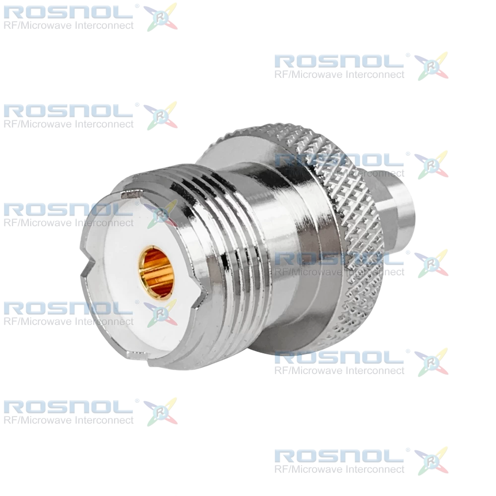 SMA Plug (Male) to UHF Jack (Female) Adapter, DC-300MHz VSWR 1.20