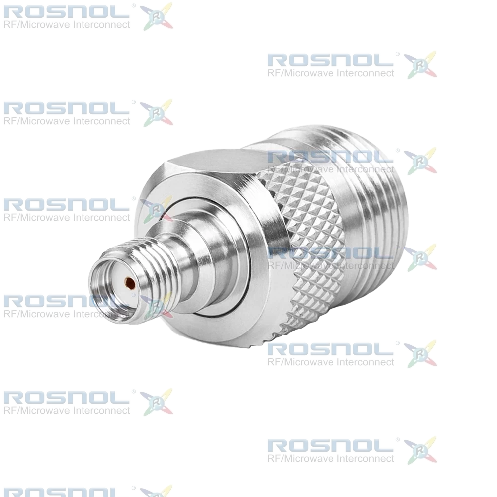 SMA Jack (Female) to N Jack (Female) Adapter, DC-12GHz VSWR 1.15