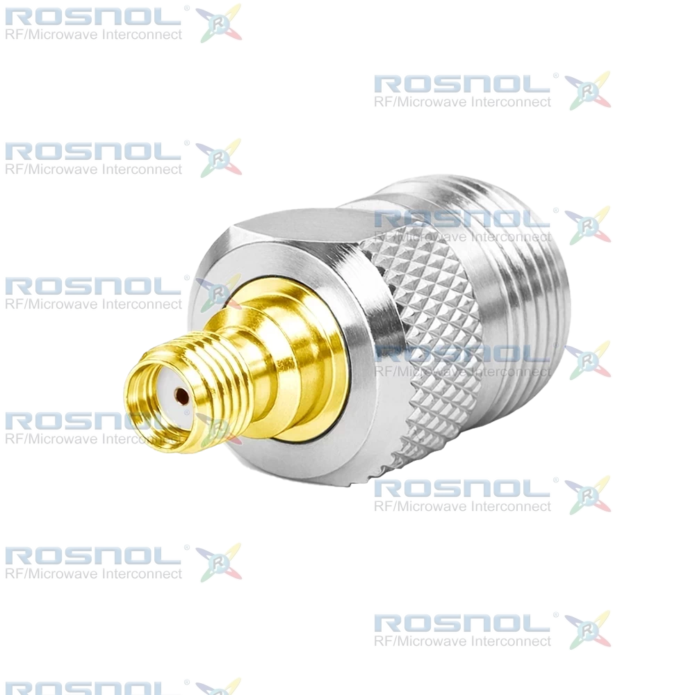 SMA Jack (Female) to N Jack (Female) Adapter, DC-12GHz VSWR 1.15