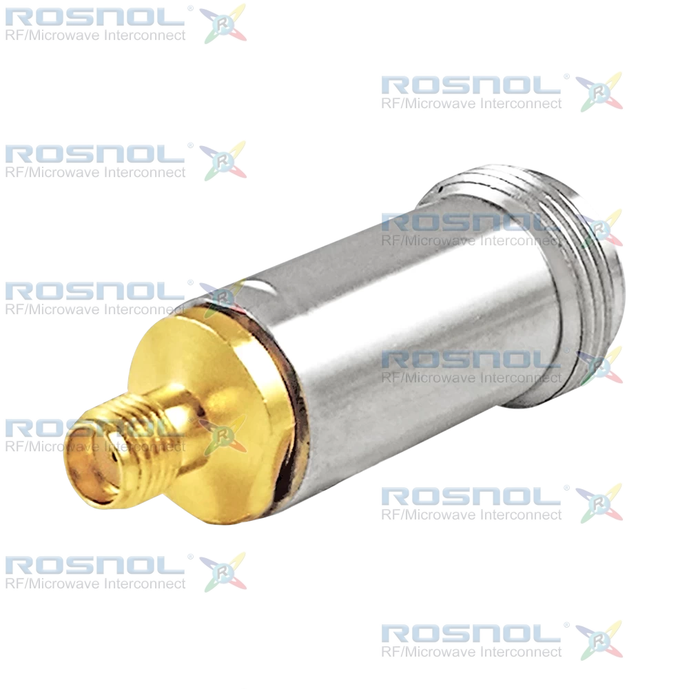 SMA Jack (Female) to Precision N Jack (Female) Adapter, DC-18GHz VSWR1.15