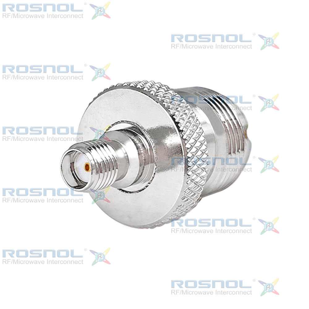 SMA Jack (Female) to UHF Jack (Female) Adapter, DC-300MHz VSWR 1.20
