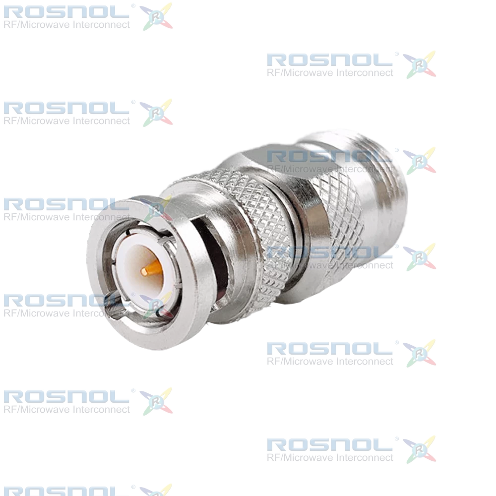 BNC Plug (Male) to N Jack (Female) Adapter, DC-4.0 GHz VSWR 1.15