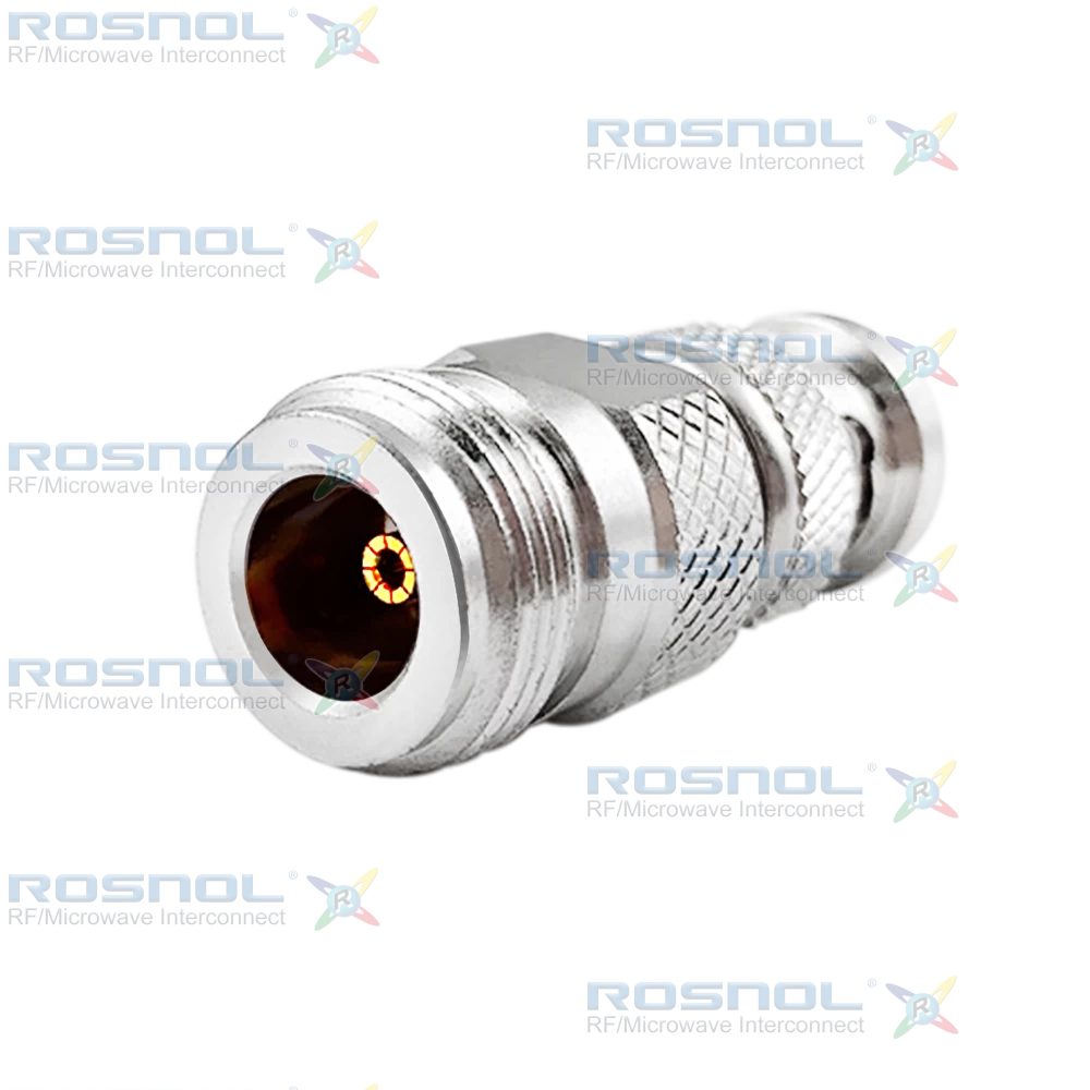 BNC Plug (Male) to N Jack (Female) Adapter, DC-4.0 GHz VSWR 1.20