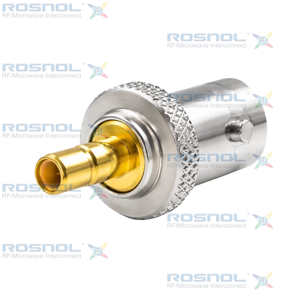 BNC Jack (Female) to SMB Jack (Female) Adapter, DC-4.0 GHz VSWR 1.35