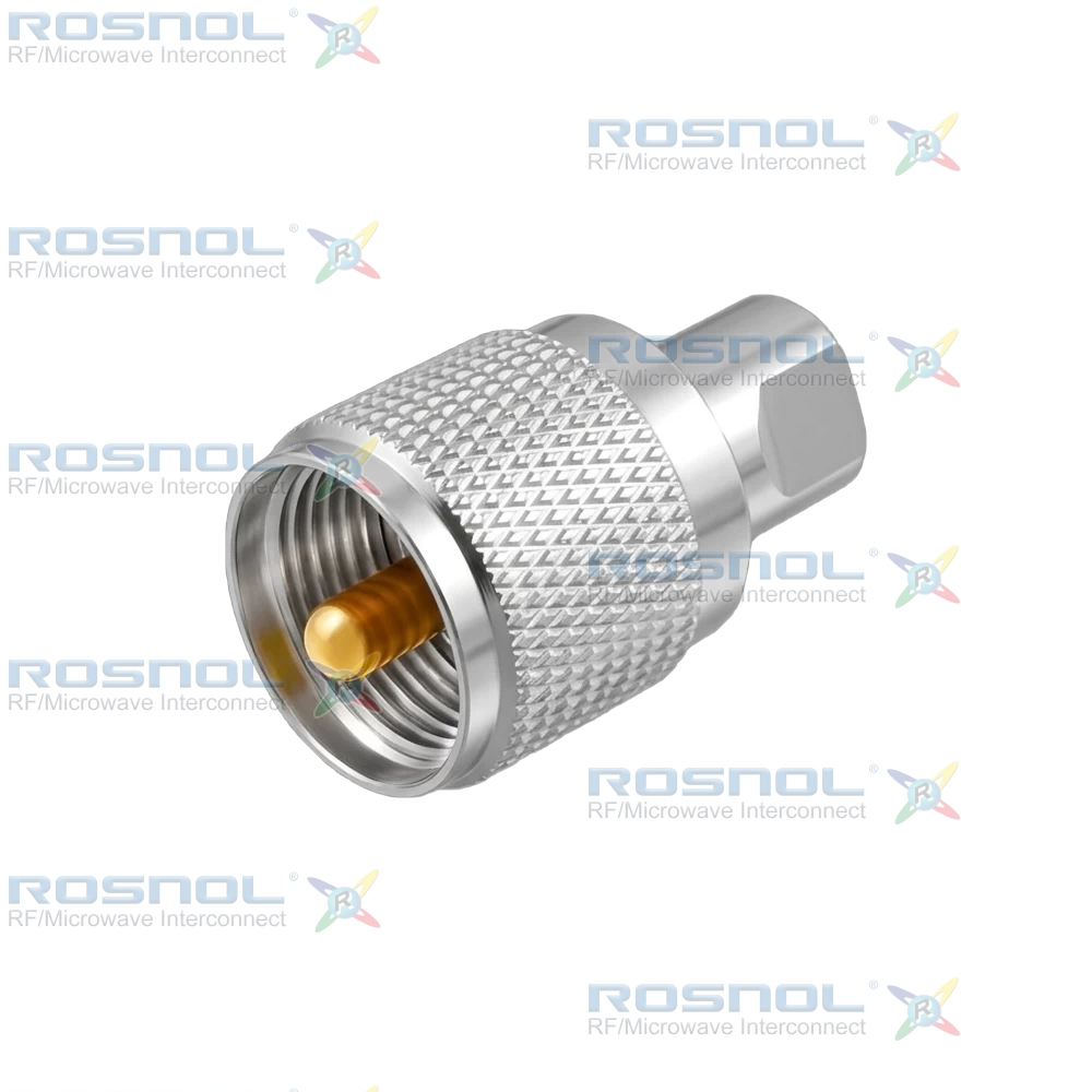 FME Plug (Male) to UHF Plug (Male) Adapter, DC-300MHz