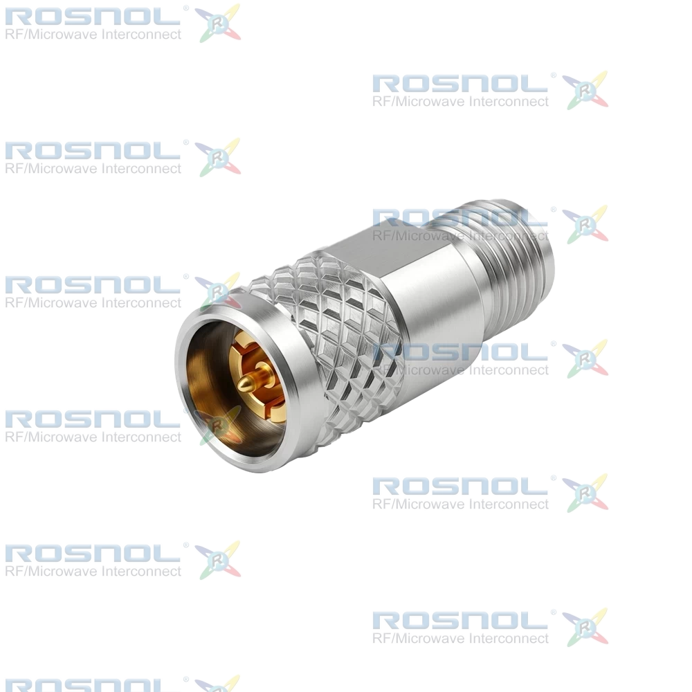 2.92mm Snap-On Plug (Male) to 2.92mm Jack (Female) Adapter, DC-40GHz VSWR1.15