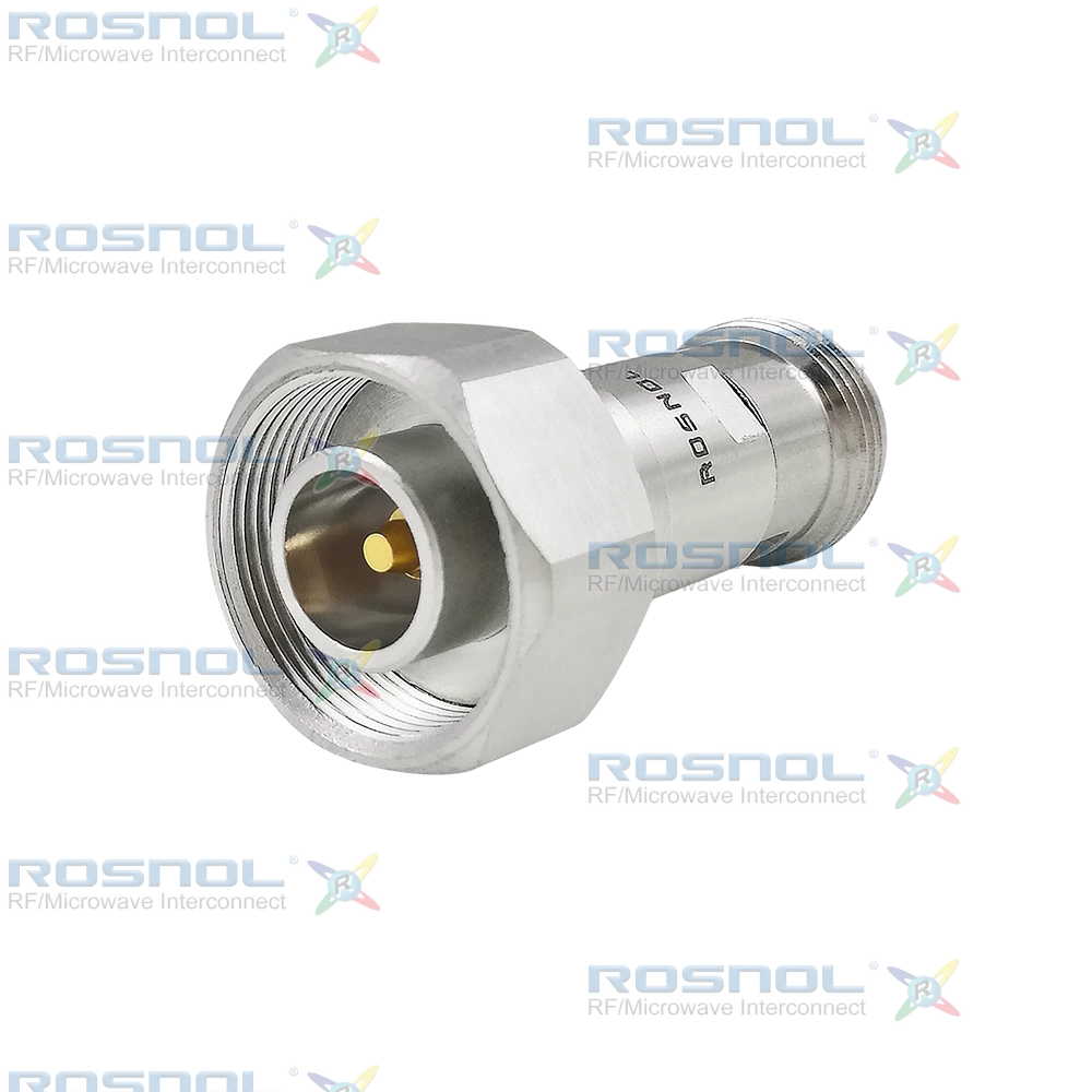 4.1/9.5 Plug (Male) to Precision N Jack (Female) Adapter, DC-14GHz VSWR1.13