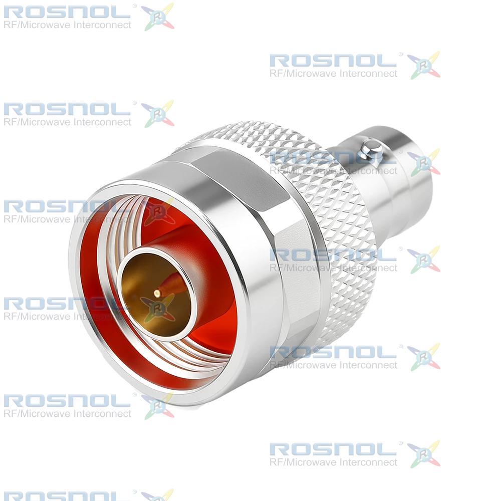N Plug (Male) to BNC Jack (Female) Adapter, DC-4GHz VSWR 1.2