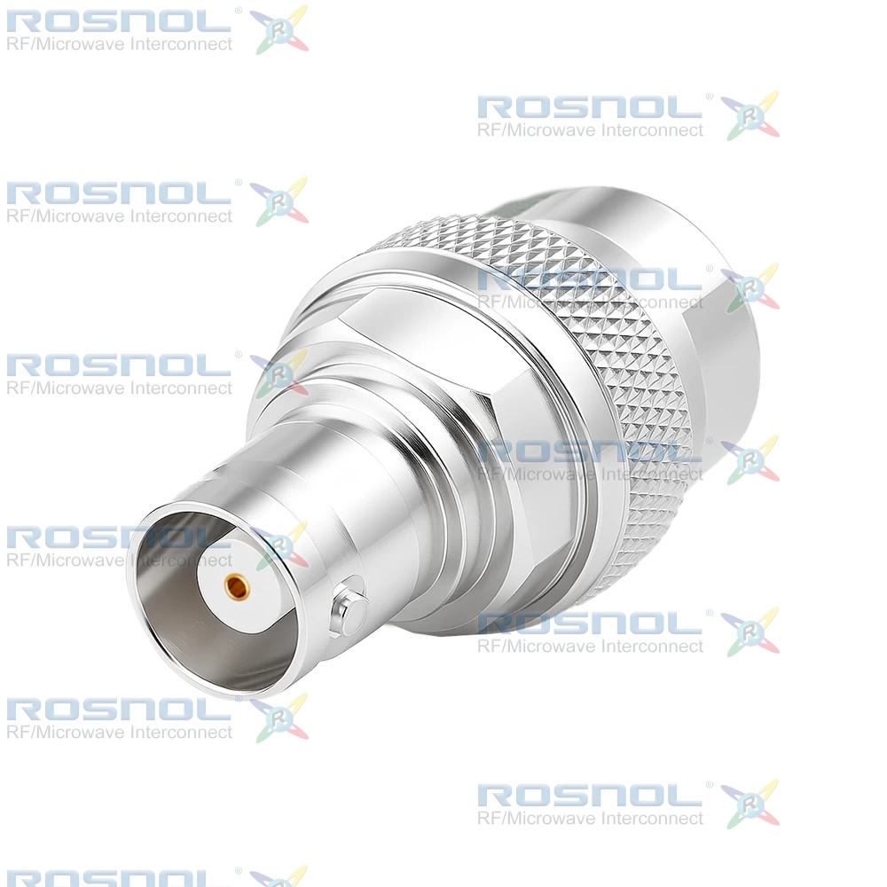 N Plug (Male) to BNC Jack (Female) Adapter, DC-4GHz VSWR 1.2