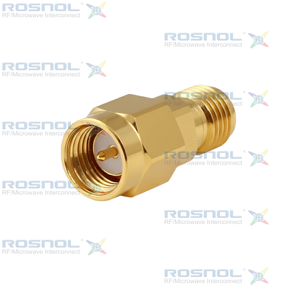 Precision SMA Plug (Male) to 2.92mm Jack (Female) Adapter, DC-27GHz VSWR 1.15