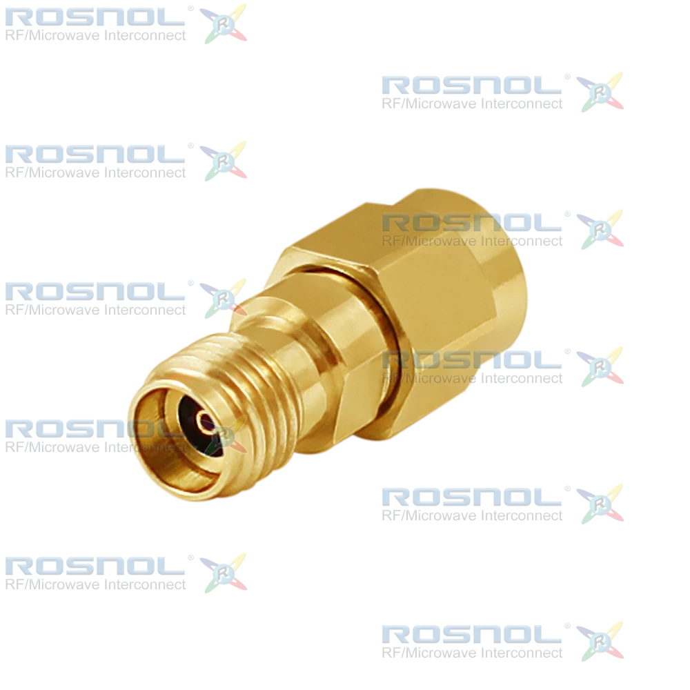 Precision SMA Plug (Male) to 2.92mm Jack (Female) Adapter, DC-27GHz VSWR 1.15