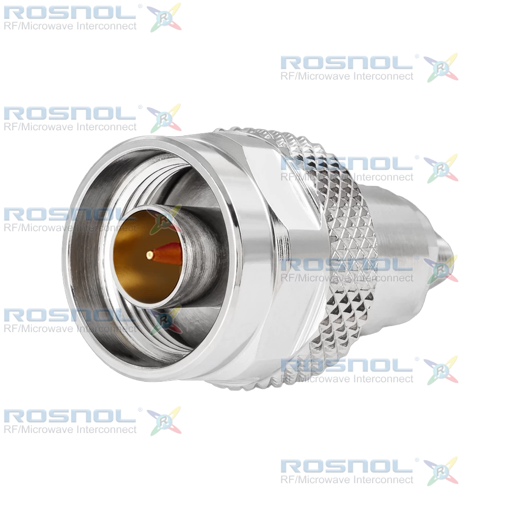 Precision N Plug (Male) to SMA Jack (Female) Adapter, DC-18GHz VSWR 1.15