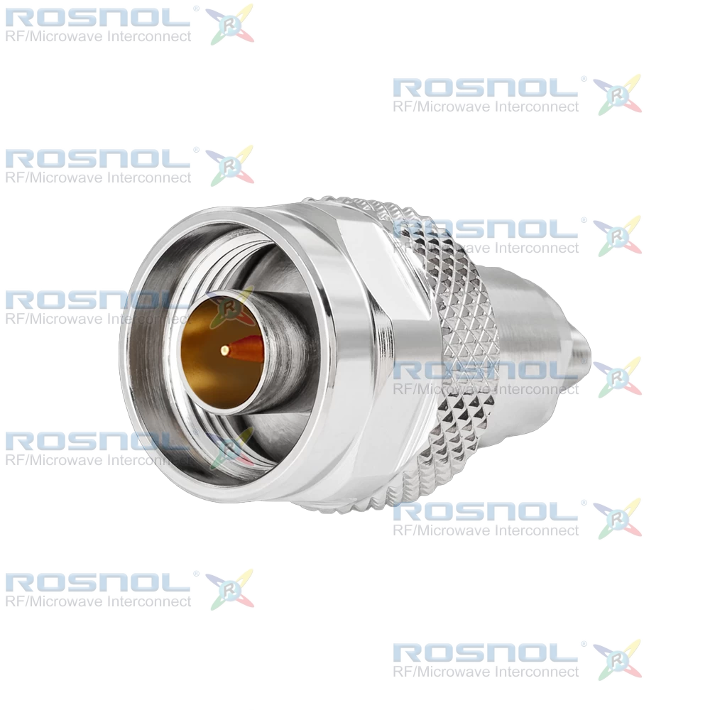 Precision N Plug (Male) to 2.4mm Jack (Female) Adapter, DC-18GHz VSWR 1.15