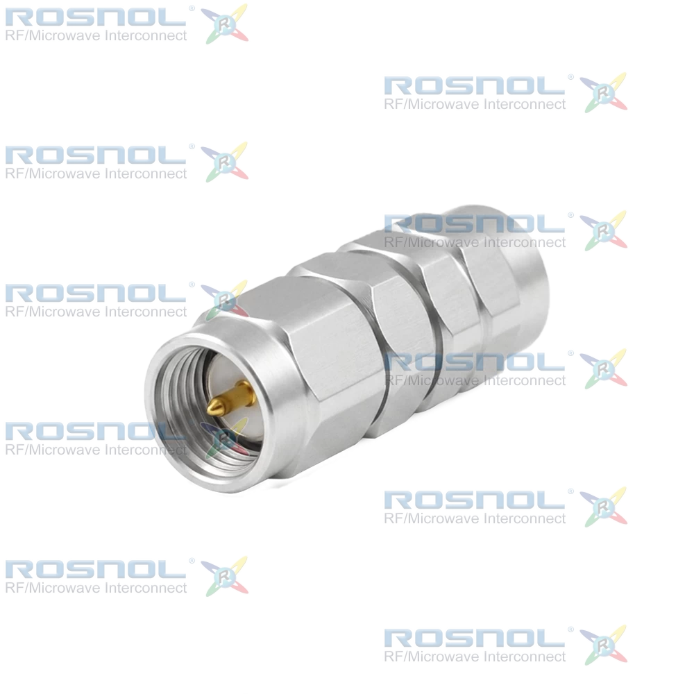 2.4mm Plug (Male) to Precision SMA Plug (Male) Adapter, DC-27GHz VSWR 1.15
