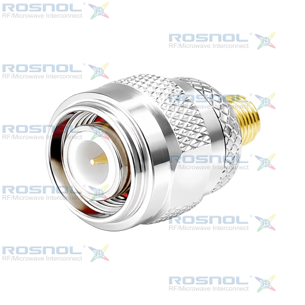 TNC Plug (Male) to SMA Jack (Female) Adapter, DC-11GHz VSWR 1.25