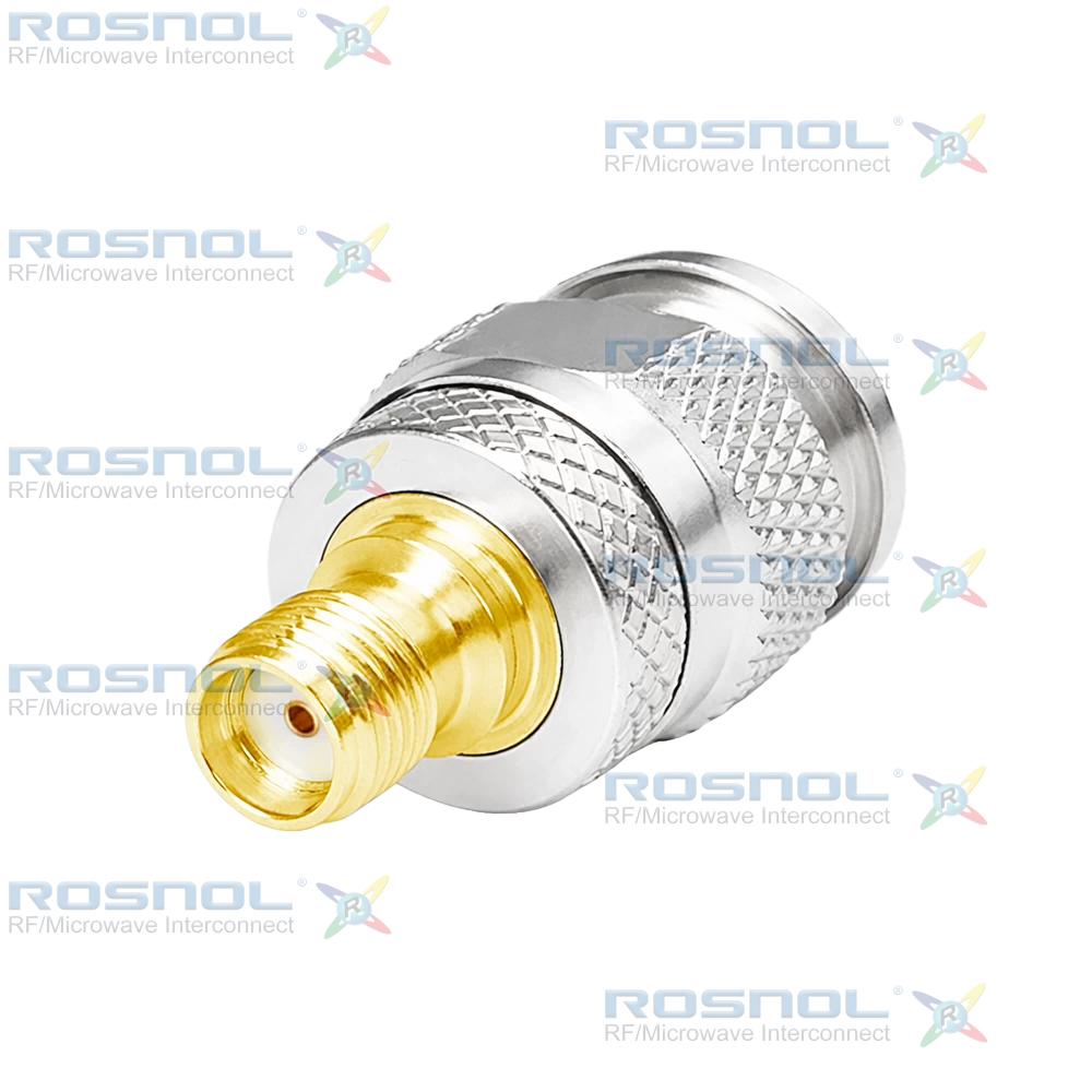 TNC Plug (Male) to SMA Jack (Female) Adapter, DC-11GHz VSWR 1.25