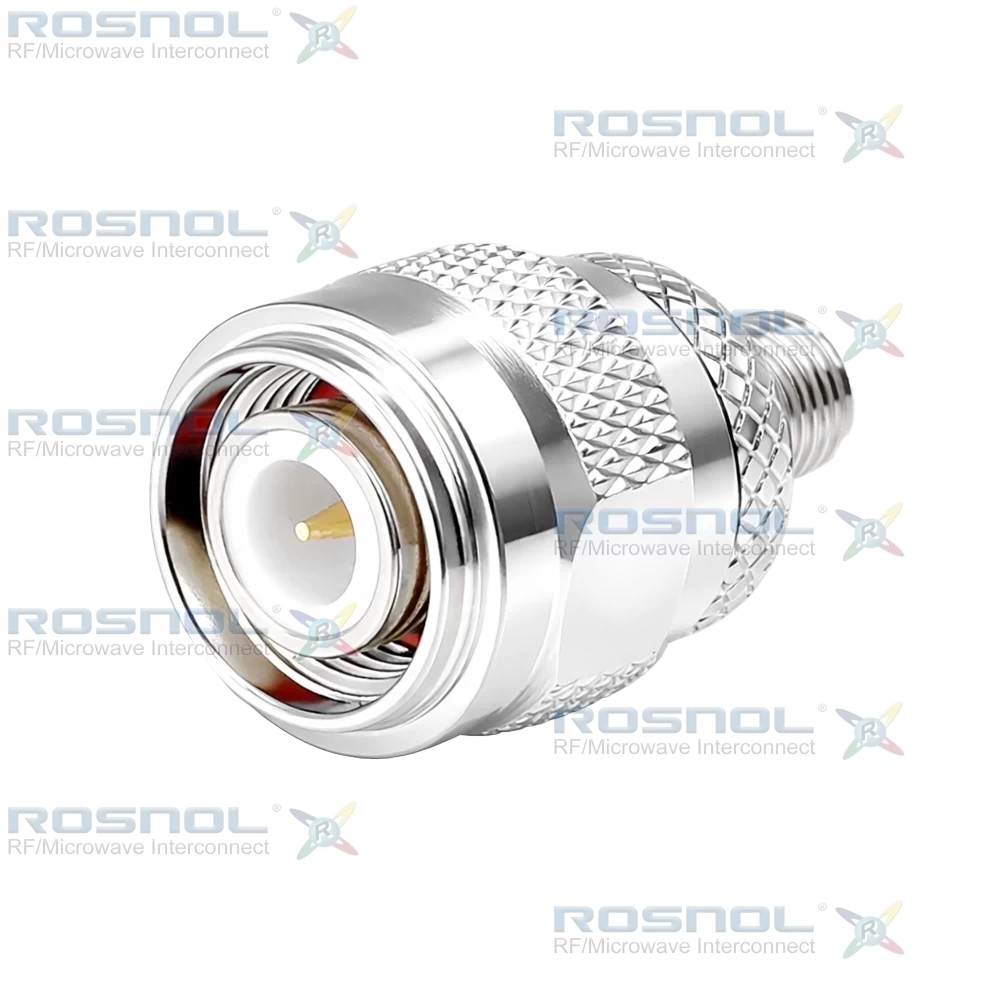 TNC Plug (Male) to SMA Jack (Female) Adapter, DC-11GHz VSWR 1.25