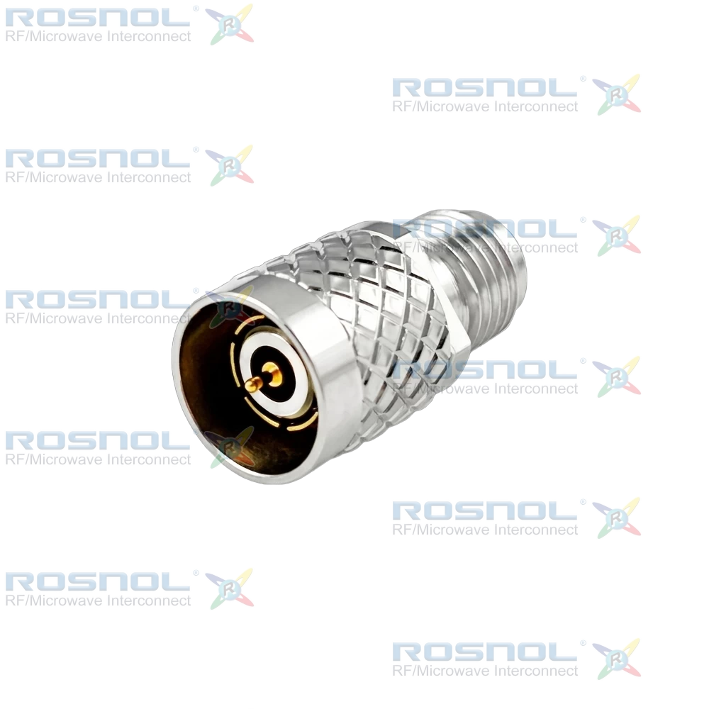 2.4mm Snap-On Plug (Male) to 2.92mm Jack (Female) Adapter, DC-40GHz VSWR 1.15