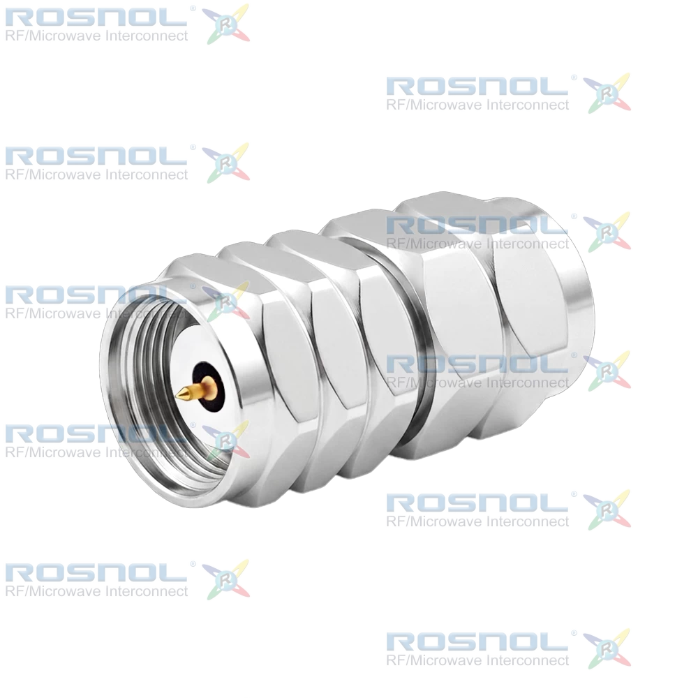 1.85mm Plug (Male) to 2.4mm Plug (Male) Adapter, DC-50GHz VSWR 1.15