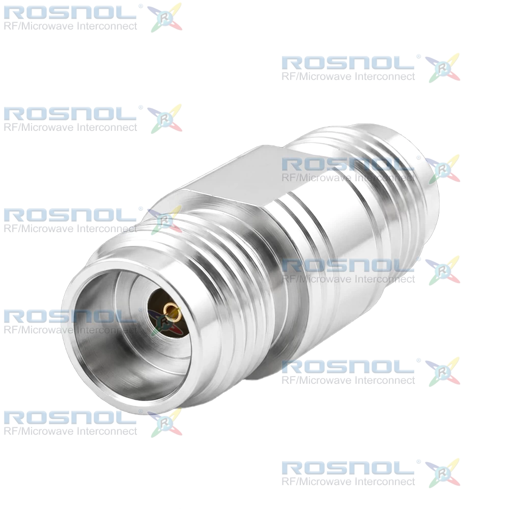 1.85mm Jack (Female) to 2.4mm Jack (Female) Adapter, DC-50 GHz VSWR 1.15