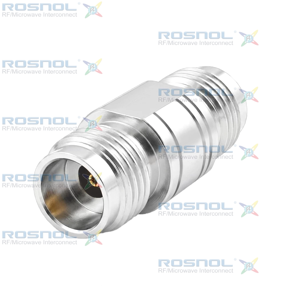 1.85mm Jack (Female) to 2.4mm Jack (Female) Adapter, DC-50 GHz VSWR 1.15