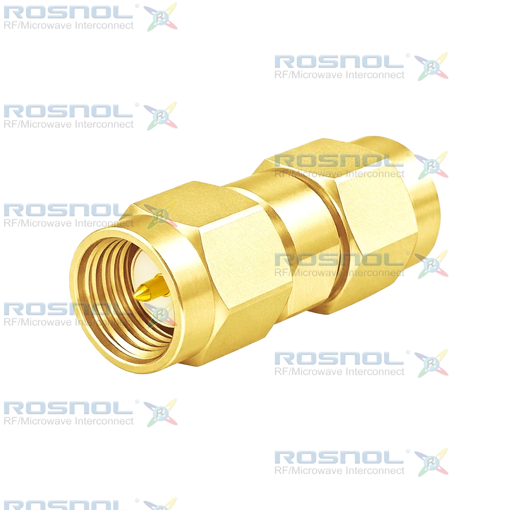 SMA Plug (Male) to SMA R/P Plug (Male) Adapter, DC-18GHz VSWR 1.20