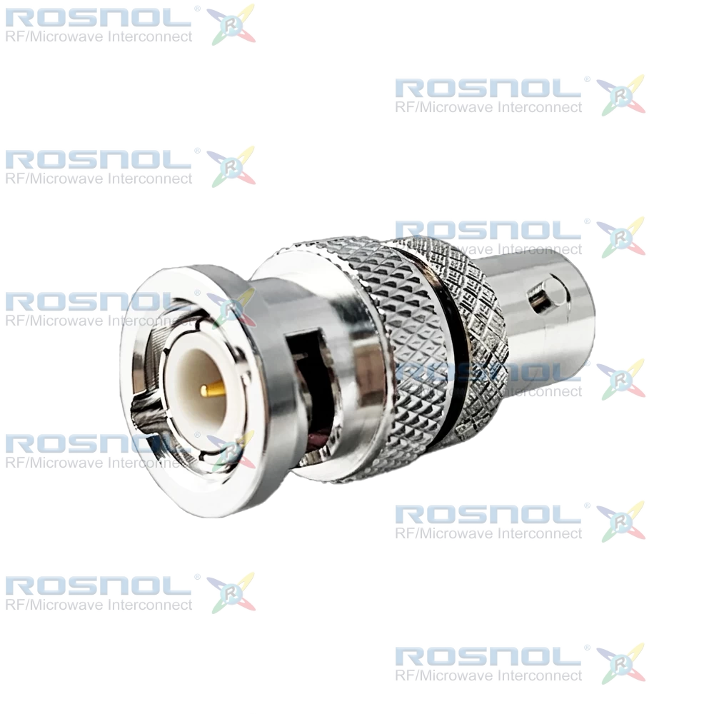 BNC Plug (Male) to BNC Jack (Female) Adapter, DC-6GHz VSWR 1.2