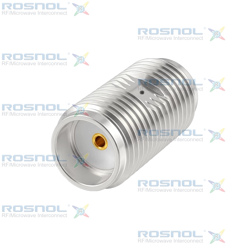 SMA Jack (Female) to SMA  Jack (Female) Adapter With Venting HoleFor TVAC Application, DC-18GHz VSWR 1.2