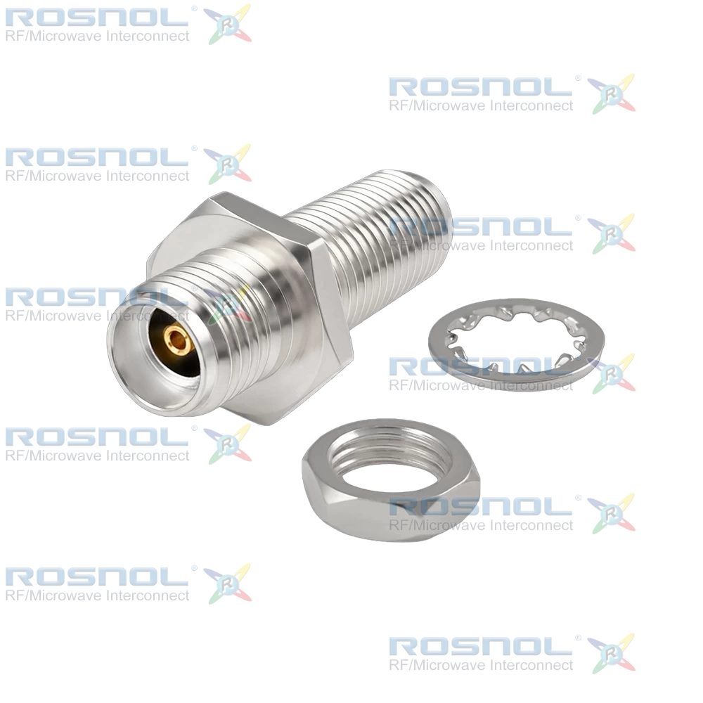 3.5mm Jack (Female) to 3.5mm Jack (Female) Bulkhead Adapter, DC-34.5GHz VSWR 1.15