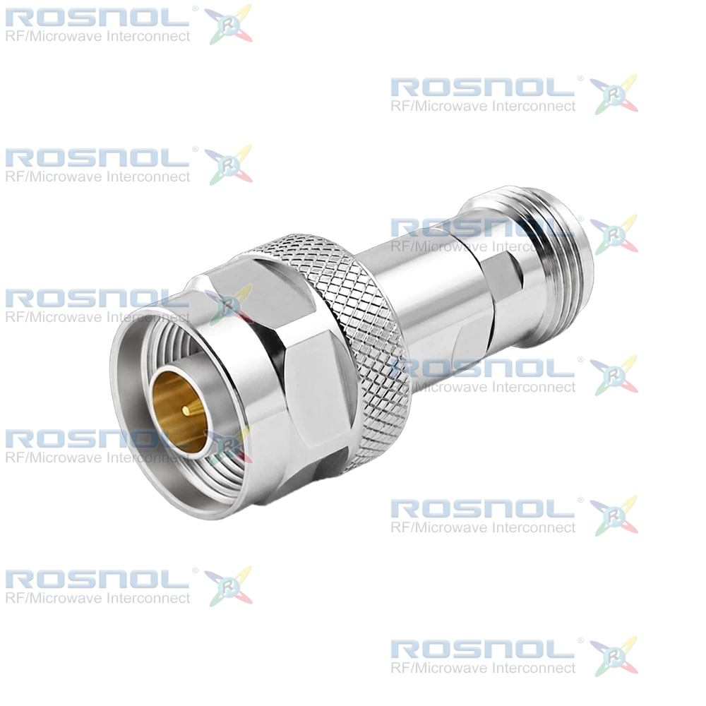 Precision N Plug (Male) to Precision N Jack (Female) Adapter, DC-18GHz VSWR 1.15