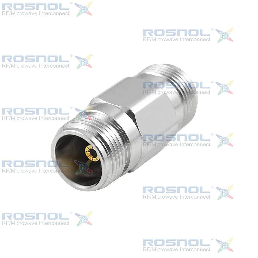 Precision N Jack (Female) to Precision N Jack (Female) Adapter, DC-18GHz VSWR 1.15